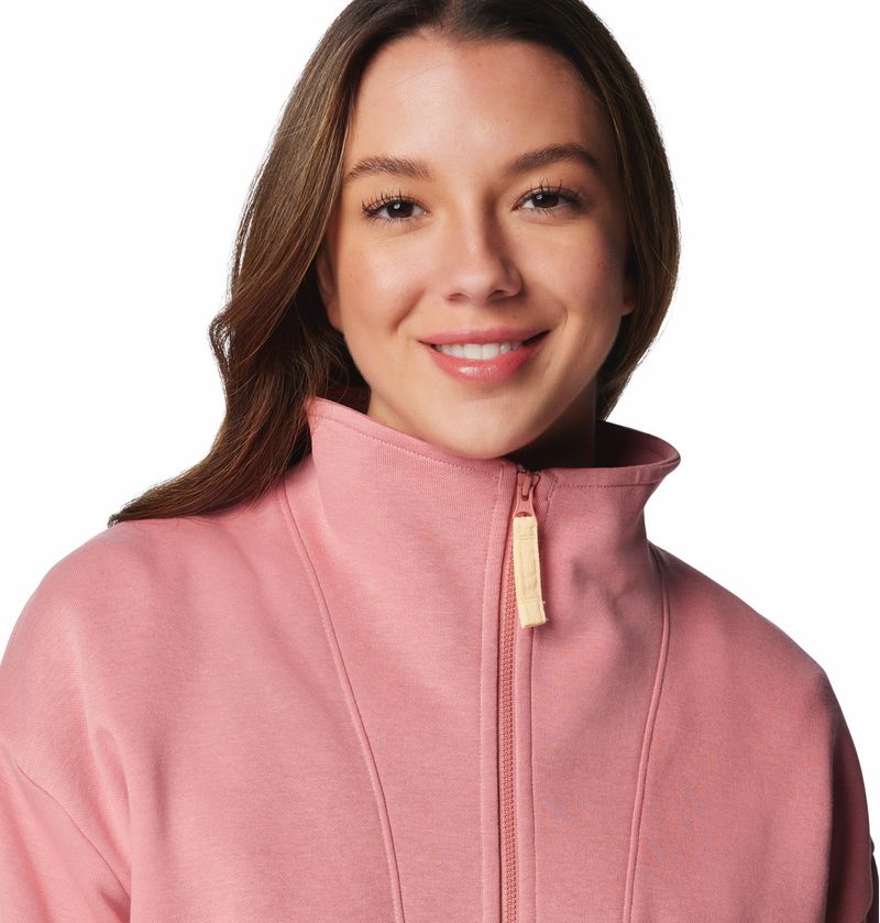 Fleece-Para-Mujer-1-4-Cierre-Painted-Peak™-Rosado-Columbia