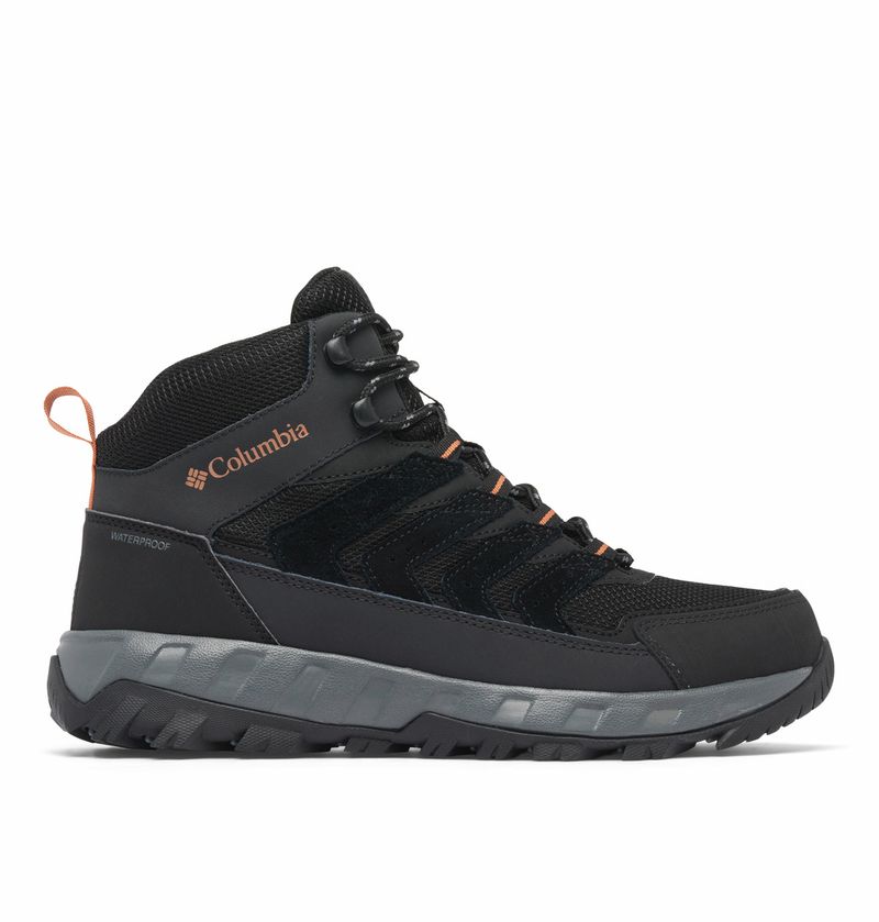 Botin-Para-Hombre--Strata-Trail™-Mid-Waterproof-Negro-Columbia