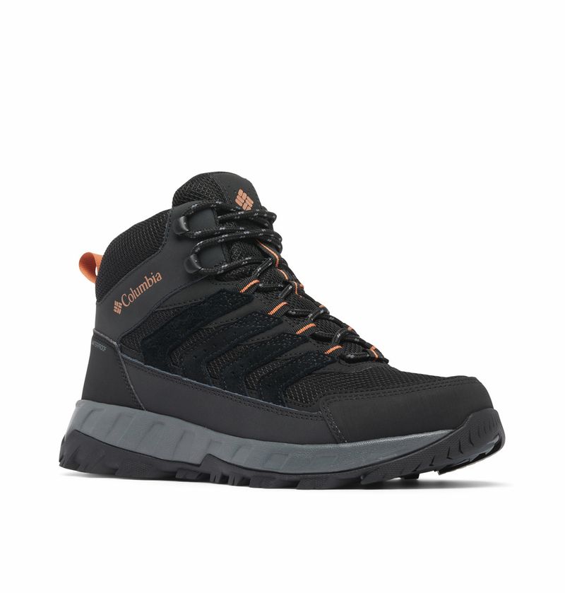 Botin-Para-Hombre--Strata-Trail™-Mid-Waterproof-Negro-Columbia