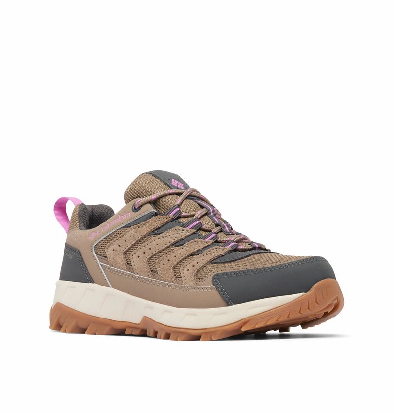 Zapatilla-Para-Mujer--Strata-Trail™-Waterproof-Marron-Columbia
