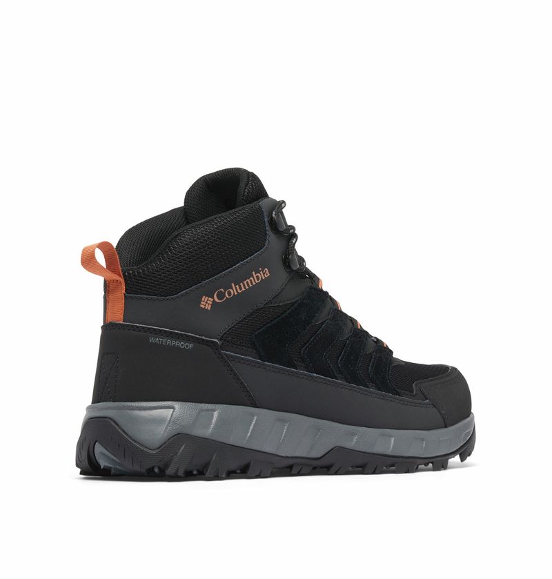 Botin-Para-Hombre--Strata-Trail™-Mid-Waterproof-Negro-Columbia