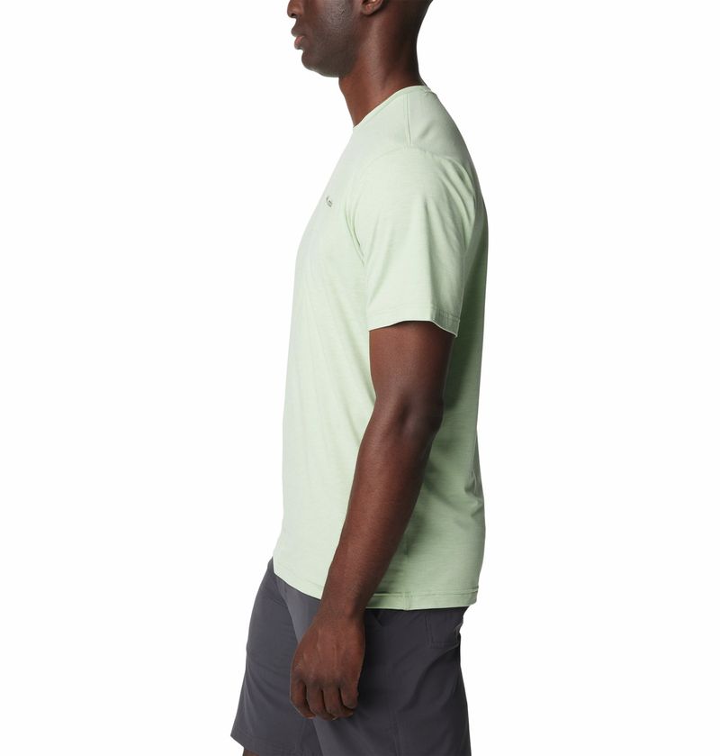 Polo-Para-Hombre-Manga-Corta-Kwick-Hike™-Verde-Columbia