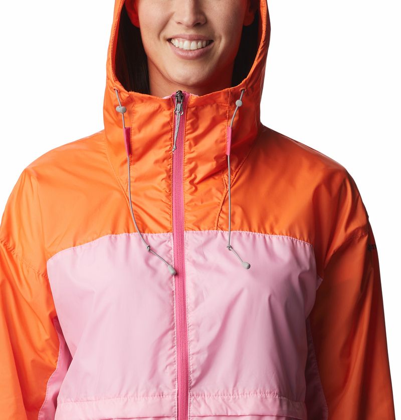 Casaca-Para-Mujer-Cortavientos-Alpine-Chill™-Naranja-Columbia