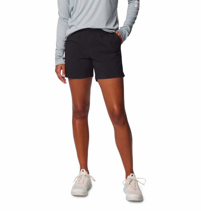 Short-Para-Mujer--W-Backcast™-Negro-Columbia