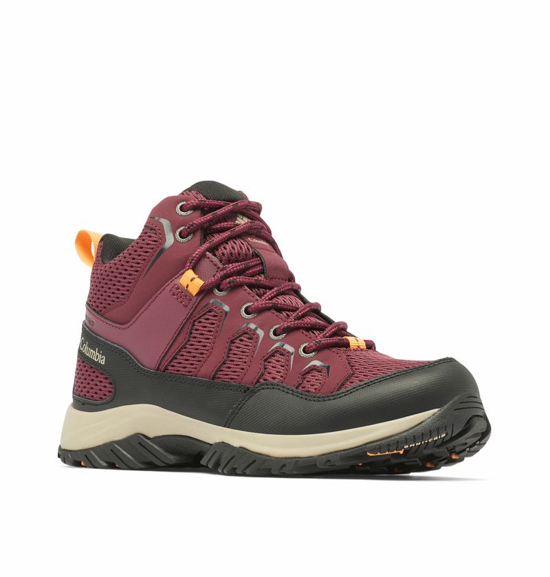 Bota-Para-Mujer-Impermeable-Granite-Trail™-Rojo-Columbia