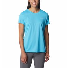 Polo Para Mujer Manga Corta Hike™ Celeste Columbia