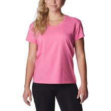 Polo Para Mujer Manga Corta Sun Trek™ Rosado Columbia
