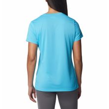 Polo Para Mujer Manga Corta Hike™ Celeste Columbia