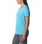 Polo-Para-Mujer-Manga-Corta-Hike™-Celeste-Columbia