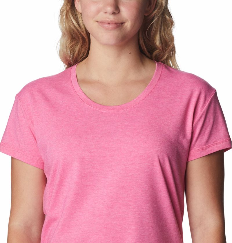 Polo-Para-Mujer-Manga-Corta-Sun-Trek™-Rosado-Columbia