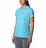 Polo-Para-Mujer-Manga-Corta-Hike™-Celeste-Columbia