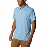 Polo-Para-Hombre-Pique-Hike™-Celeste-Columbia