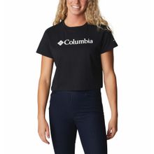 Polo Para Mujer Manga Corta North Cascades Negro Columbia