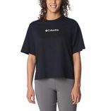 Polo-Para-Mujer-Manga-Corta-North-Cascades-Negro-Columbia