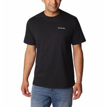 Polo Para Hombre Manga Corta North Cascades Negro Columbia