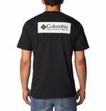 Polo-Para-Hombre-Manga-Corta-North-Cascades-Negro-Columbia