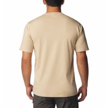 Polo Para Hombre Manga Corta Csc Seasonal Logo Beige Columbia