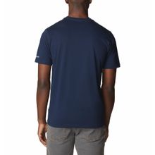 Polo Para Hombre Manga Corta Csc Seasonal Logo Azul Columbia