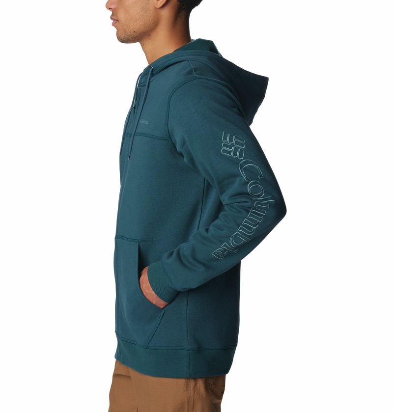 Casaca-Para-Hombre-Cierre-Completo-Columbia™-Logo-Verde-Columbia