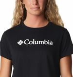 Polo-Para-Mujer-Manga-Corta-North-Cascades-Negro-Columbia