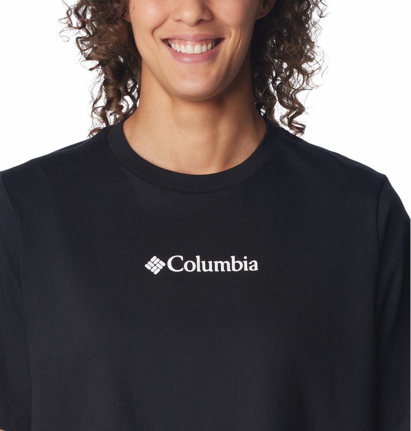 Polo-Para-Mujer-Manga-Corta-North-Cascades-Negro-Columbia