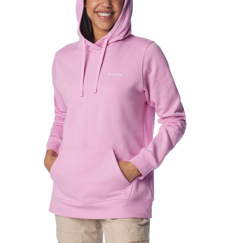 Hoodie-Para-Mujer--Columbia-Trek-Rosado-Columbia