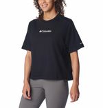 Polo-Para-Mujer-Manga-Corta-North-Cascades-Negro-Columbia