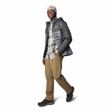 Casaca Para Hombre Sintética Con Capucha Powder Lite™ ll Gris Columbia