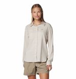 Blusa-Para-Mujer-Manga-Larga-Silver-Ridge™-Utility-Beige-Columbia