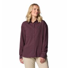 Blusa Para Mujer Manga Larga Silver Ridge™ Utility Guinda Columbia