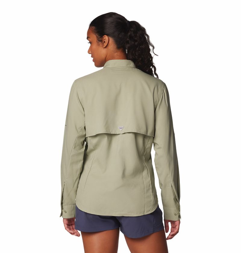 Blusa-Para-Mujer-Manga-Larga-Pfg-Tamiami™-Ii-Verde-Columbia