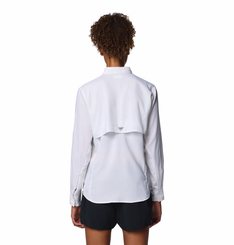 Blusa-Para-Mujer-Manga-Larga-Pfg-Tamiami™-Ii-Blanca-Columbia