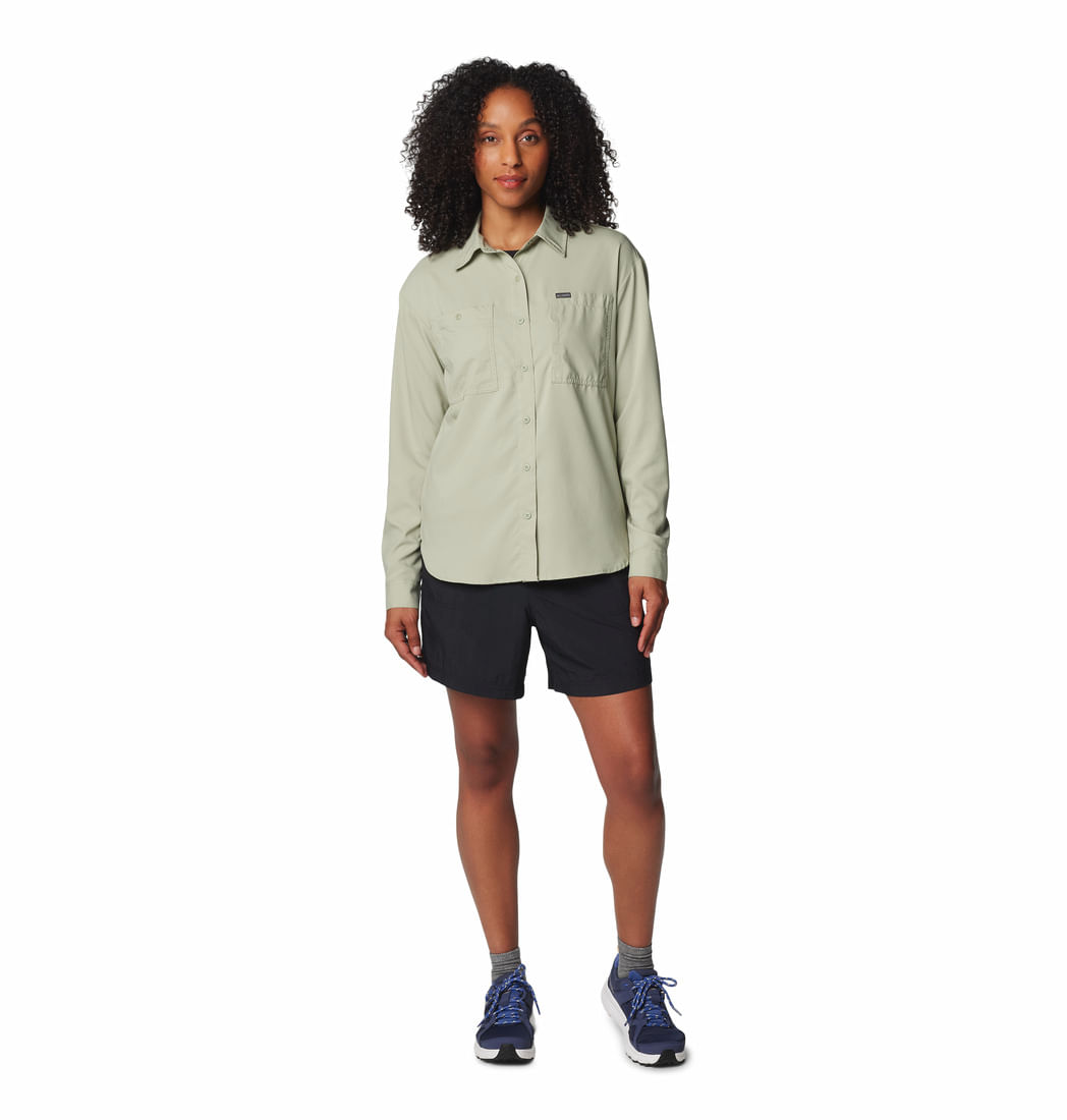 Camisetas Manga Larga Mujer Deporte Camisa Columbia Mujer Manga - Main Image