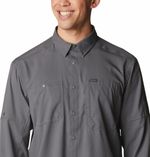 Camisa-Para-Hombre-Manga-Larga-Silver-Ridge™-Utility-Gris-Columbia