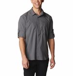 Camisa-Para-Hombre-Manga-Larga-Silver-Ridge™-Utility-Gris-Columbia