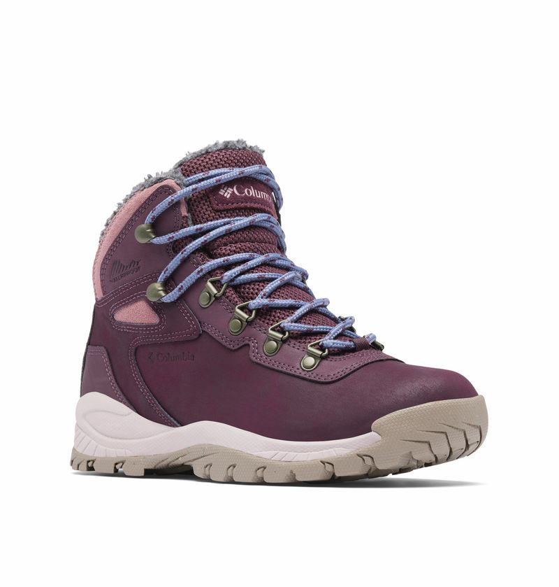 Botin-Para-Mujer-Impermeable-Newton-Ridge™-Plus-Ii-Omni-Heat™-Guinda-Columbia