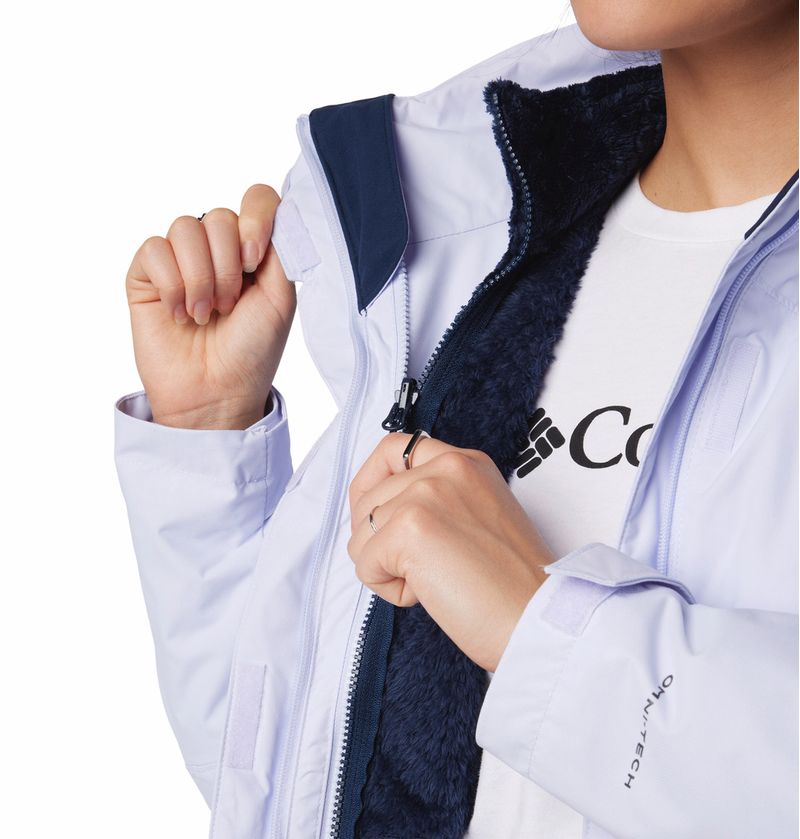 Casaca-Para-Mujer-3-En-1-Bugaboo™-Iii-Fleece-Interchange-Celeste-Columbia