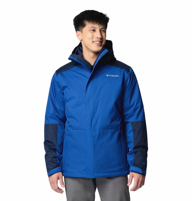 Casaca-Para-Hombre-3-En-1-Point-Park™-Azul-Columbia
