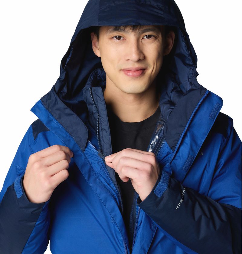 Casaca-Para-Hombre-3-En-1-Point-Park™-Azul-Columbia
