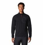 Fleece-Para-Hombre-1-2-Cierre-Vader™-Negro-Columbia