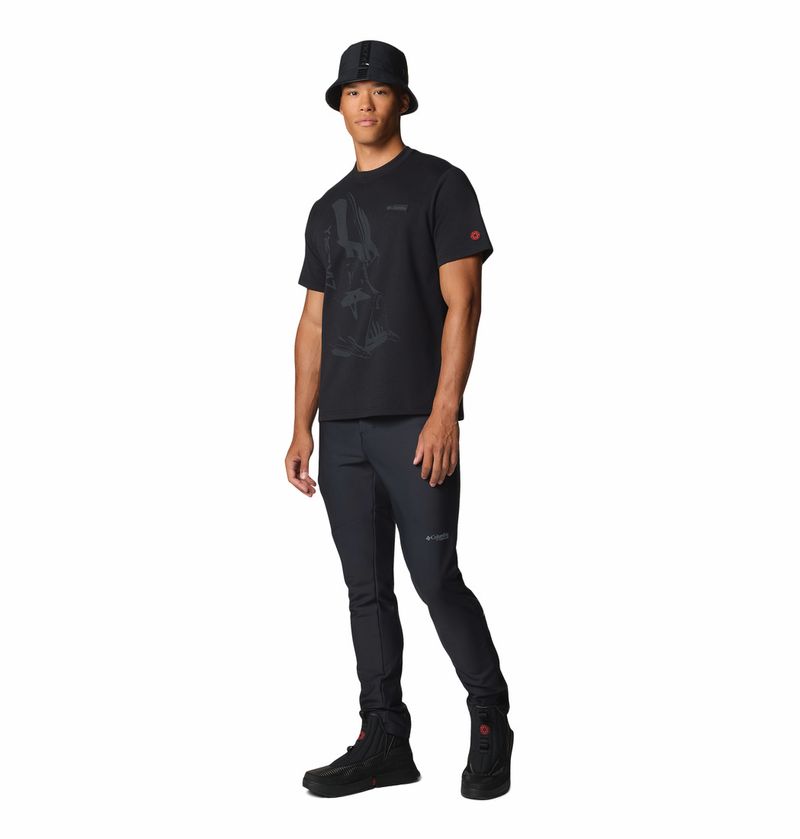 Polo-Para-Hombre-Manga-Corta-Vader™-Negro-Columbia