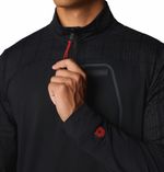 Fleece-Para-Hombre-1-2-Cierre-Vader™-Negro-Columbia