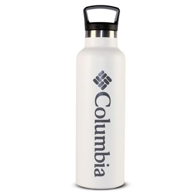 Botella de Acero Inoxidable de 620 ml Vacuum Blanco Columbia