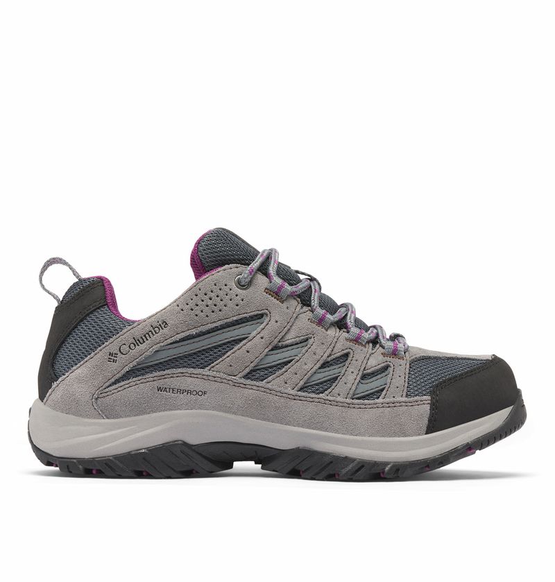 Zapatillas-Para-Mujer-Impermeablecrestwood™-Grises-Columbia