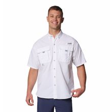Camisa Para Hombre Manga Corta PFG Bahama™ ll Blanca Columbia