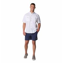 Camisa Para Hombre Manga Corta PFG Bahama™ ll Blanca Columbia