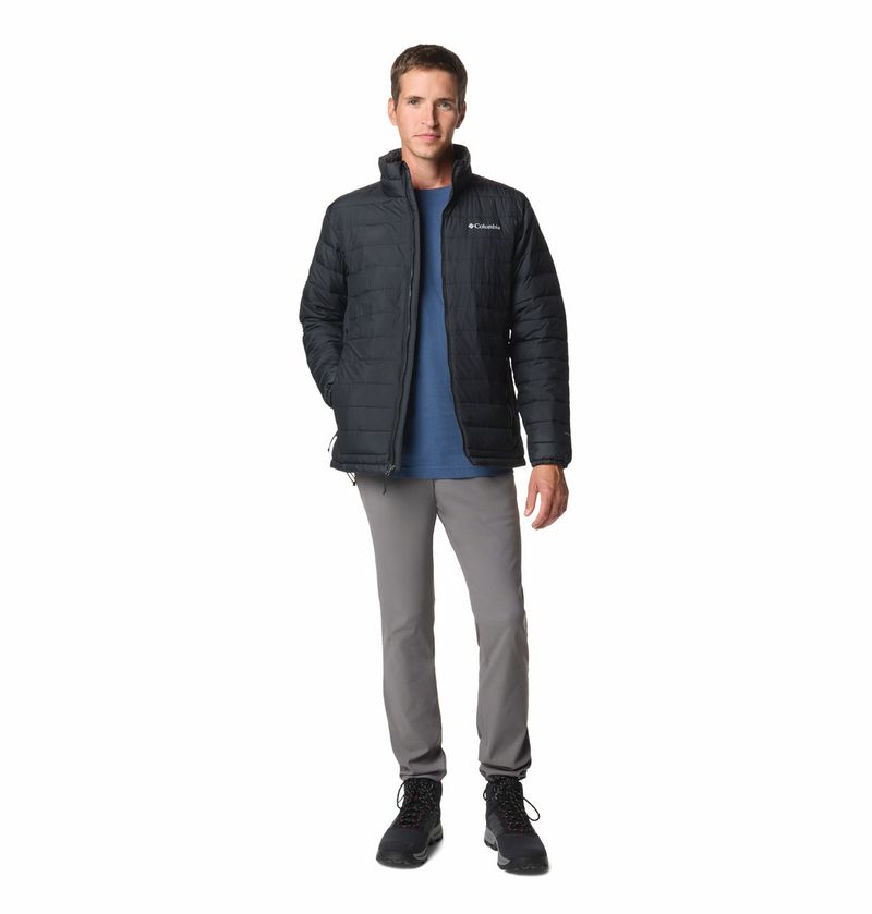 Casaca-Para-Hombre-Sintetica-Powder-Lite™-ll-Negra-Columbia