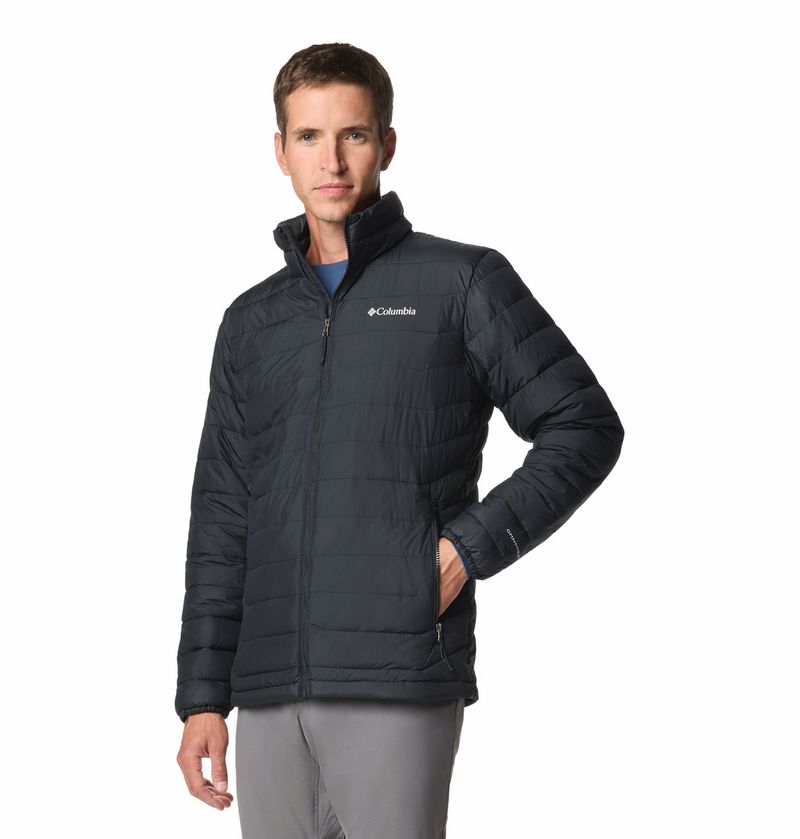 Casaca-Para-Hombre-Sintetica-Powder-Lite™-ll-Negra-Columbia