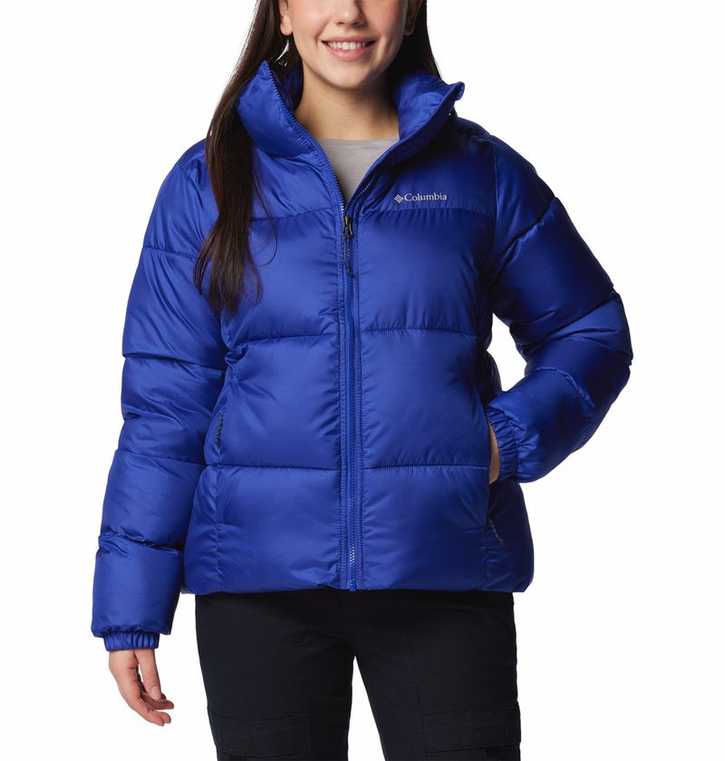 Casaca-Para-Mujer-Sintetica-Cierre-Completo-Puffect™-II-Morada-Columbia