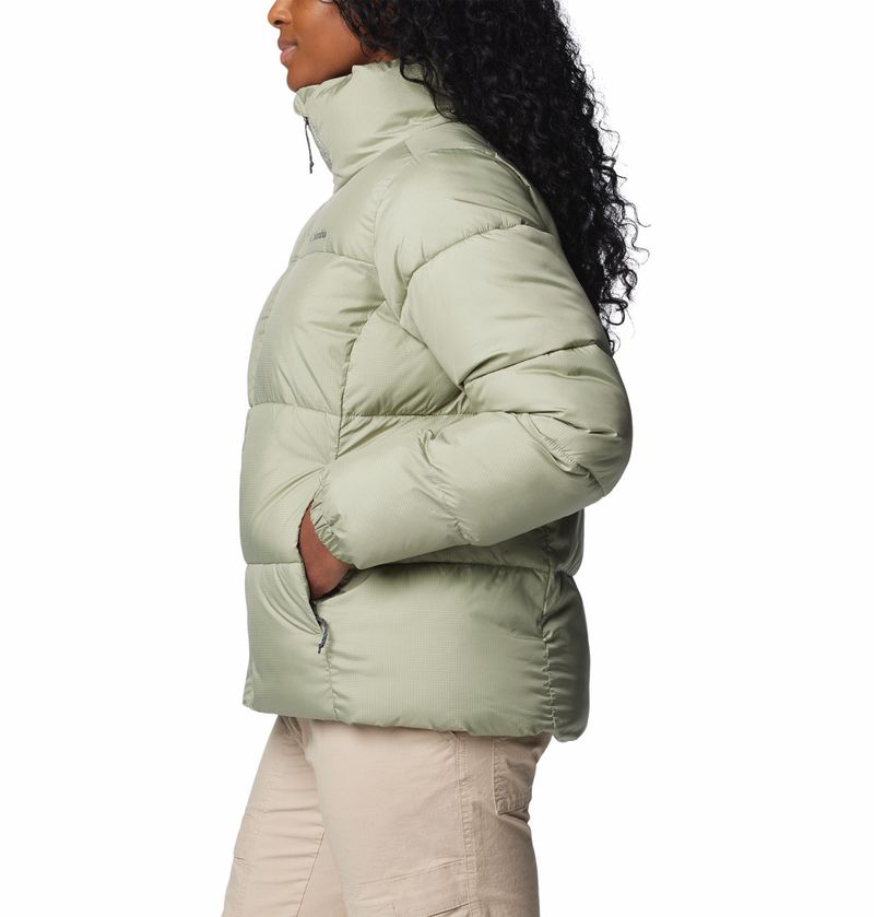 Casaca-Para-Mujer-Sintetica-Cierre-Completo-Puffect™-II-Verde-Columbia